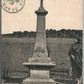 MONUMENT TO FRENCH SOLDIERS CAMPAIGNE DU MAROC 1907-1909 ANTIQUE POSTCARD