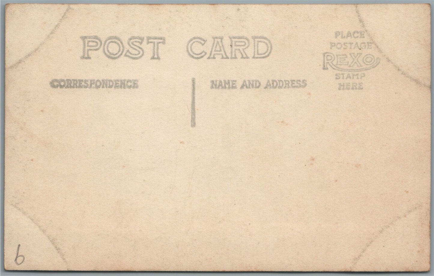 GUANTANAMO CUBA NAVAL STATION FLOWER GARDEN ANTIQUE REAL PHOTO POSTCARD RPPC