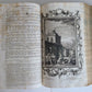 1770 BIBLE in GERMAN & LATIN ILLUSTRATED 2 FOLIO VOLUMES antique PIGSKIN BINDING