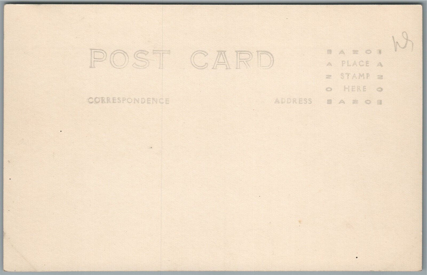 SEAPLANE AIRCRAFT VINTAGE REAL PHOTO POSTCARD RPPC