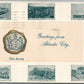 ATLANTIC CITY NJ MULTIPLE VIEWS ANTIQUE POSTCARD