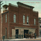 EASTON PA CENTRAL FIRE STATION ANTIQUE POSTCARD