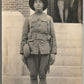 AMERICAN WWI SOLDIER ANTIQUE REAL PHOTO POSTCARD RPPC