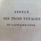 1817 3 VOYAGES of CAPTAIN COOK 6 vols ILLUSTRATED w/ WORLD MAP antique in FRENCH