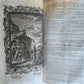 1770 BIBLE in LATIN - GERMAN ILLUSTRATED MASSIVE FOLIOS 2 volumes antique