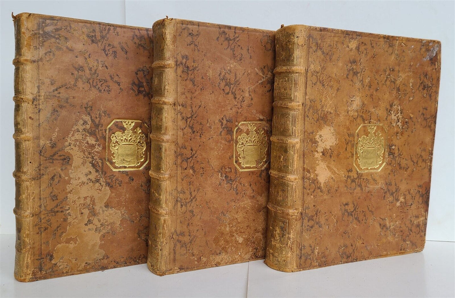 1777 GENERAL HISTORY of CHINA by Moyriac de Mailla 3 VOLUMES antique in FRENCH