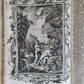 1770 BIBLE in GERMAN & LATIN ILLUSTRATED 2 FOLIO VOLUMES antique PIGSKIN BINDING