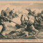 YPERN BELGIUM GERMANS FIGHT w/ INDIAN CORPS MILITARY ANTIQUE POSTCARD