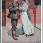 GERMAN MILITARY THEME WWI ERA ROMANTIC SOLDIER'S MAIL ANTIQUE POSTCARD