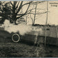 AMERICAN MOTOR CARS FIRING A BROAD SIDE ANTIQUE POSTCARD