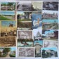Lot of 510 ANTIQUE & VINTAGE POSTCARDS RPPC TOWN VIEWS GREETINGS mix