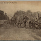 BATTERY GOING INTO ACTION WWI ERA ANTIQUE POSTCARD