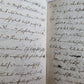 1795-1870 5 volumes MANUSCRIPTS in GERMAN & LATIN POETRY & RHETORIC antique