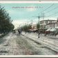 ATLANTIC CITY NJ ATLANTIC AVE. ANTIQUE POSTCARD
