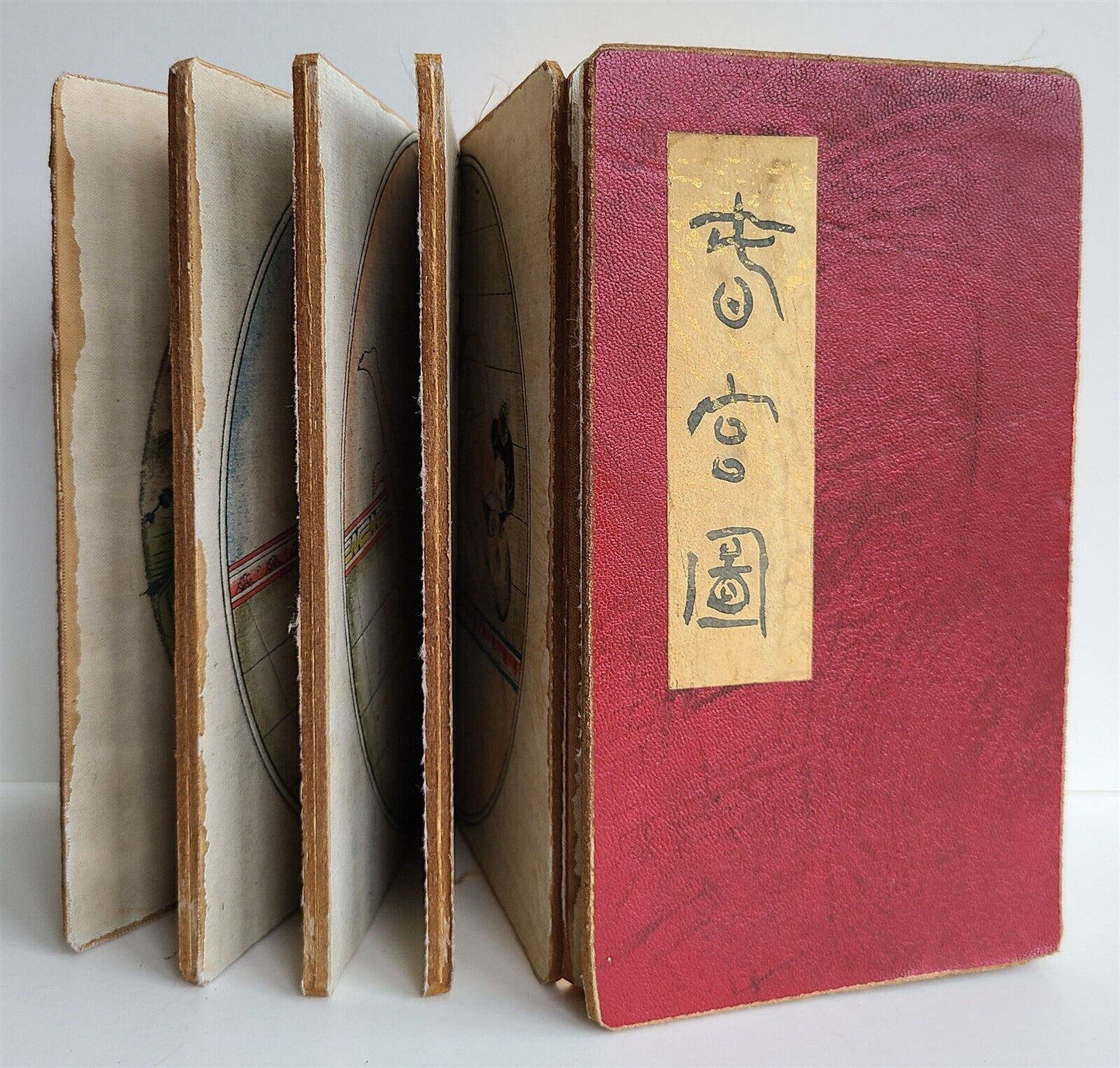 1900s-1920s CHINESE EROTIC SHUNGA PILLOW BOOK antique