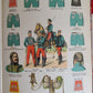 1897 UNIFORMS OF FRENCH ARMY SINCE 1690 UNTIL PRESENT DAYS ILLUSTRATED antique
