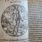 1583 LES MONDES CELESTES TERRESTRES by ANTONIO DONI antique ILLUSTRATED rare
