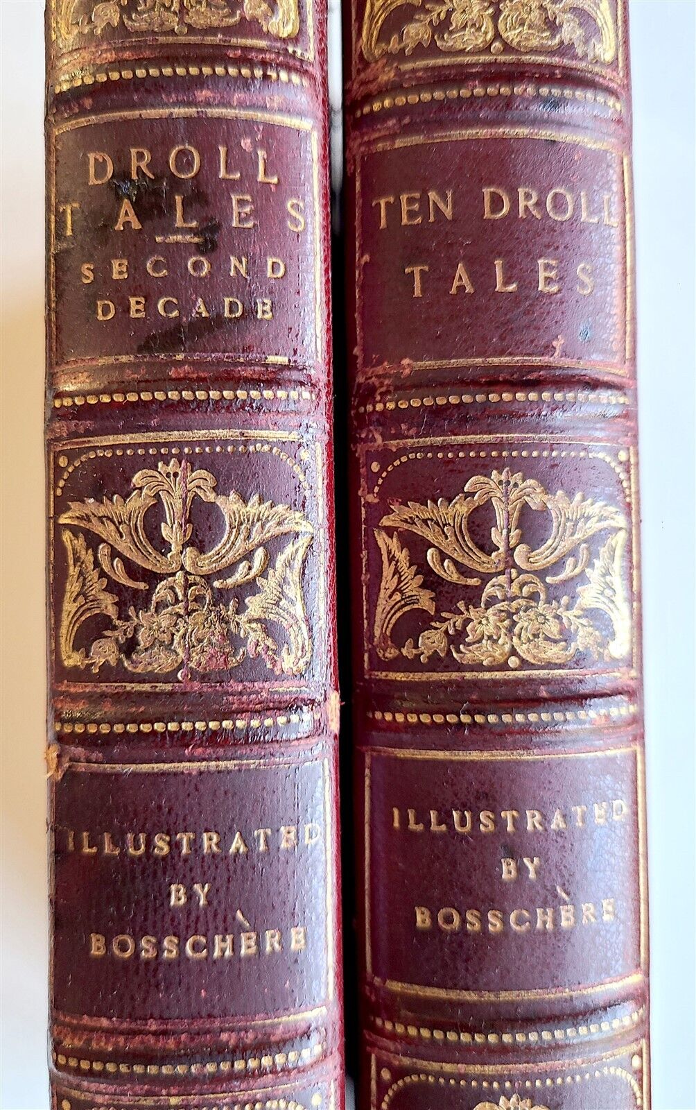 1929 DROLL TALES by HONORE DE BALZAC antique ILLUSTRATED by Jean De Bosschere