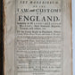 1726 LES MANERIORUM or LAW & CUSTOMS of ENGLAND by William Nelson antique folio