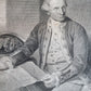 1790 CAPT. JAMES COOK 18th CENTURY ENGRAVING by Holloway Del Et Sulp antique