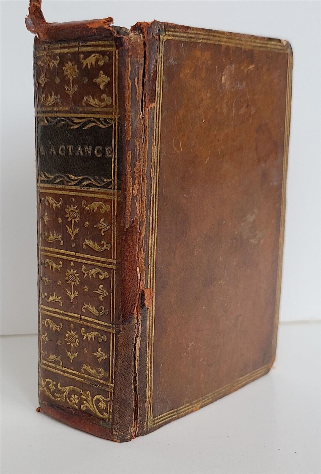 1551 TREATISE AGAINST PAGAN BELIEFS LACTANTIUS antique ILLUSTRATED 179 WOODCUTS