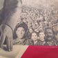 1940s RUSSIAN PHOTOMONTAGE VINTAGE LARGE POSTER w/ SOVIET LEADER STALIN 47 x 33"