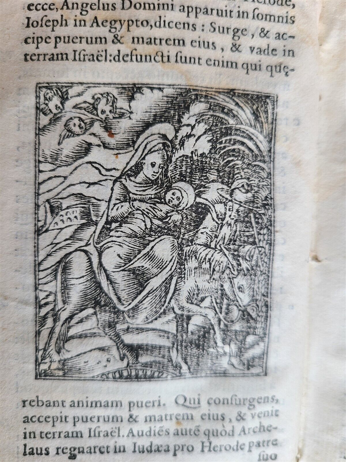 1570 BIBLE in LATIN ILLUSTRATED antique 16th CENTURY NEW TESTAMENT rare edition