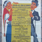 RUSSIAN 1940 POSTER AZERBAIJAN PUPPET SHOW w/ CHARLIE CHAPLIN IMAGE
