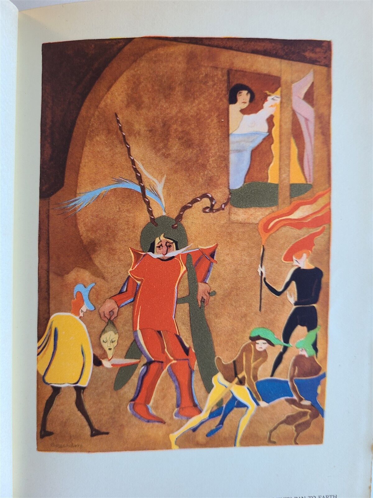 1929 DROLL TALES by HONORE DE BALZAC antique ILLUSTRATED by Jean De Bosschere