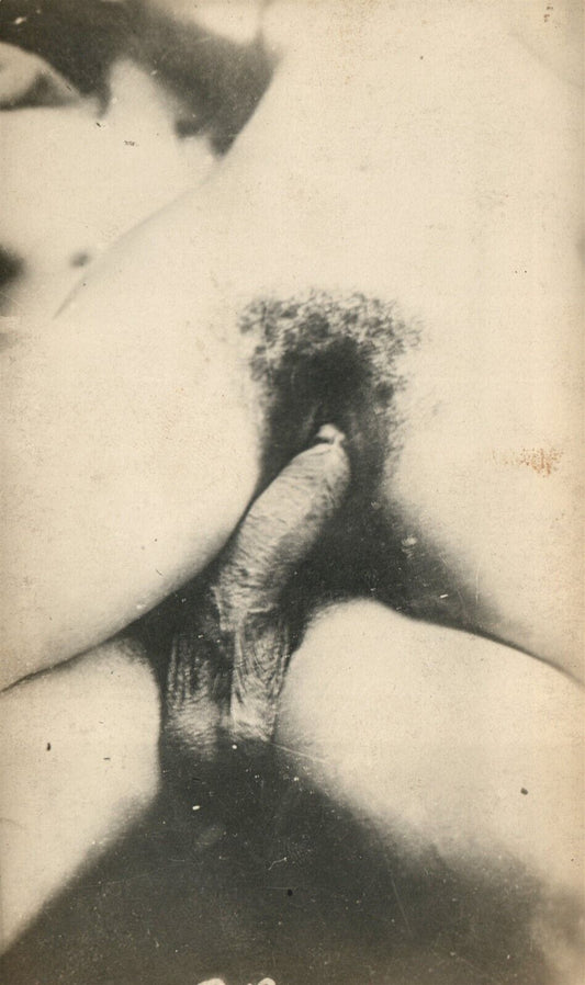 EROTIC ANTIQUE PHOTO POSTCARD RPPC