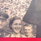 1940s RUSSIAN PHOTOMONTAGE VINTAGE LARGE POSTER w/ SOVIET LEADER STALIN 47 x 33"