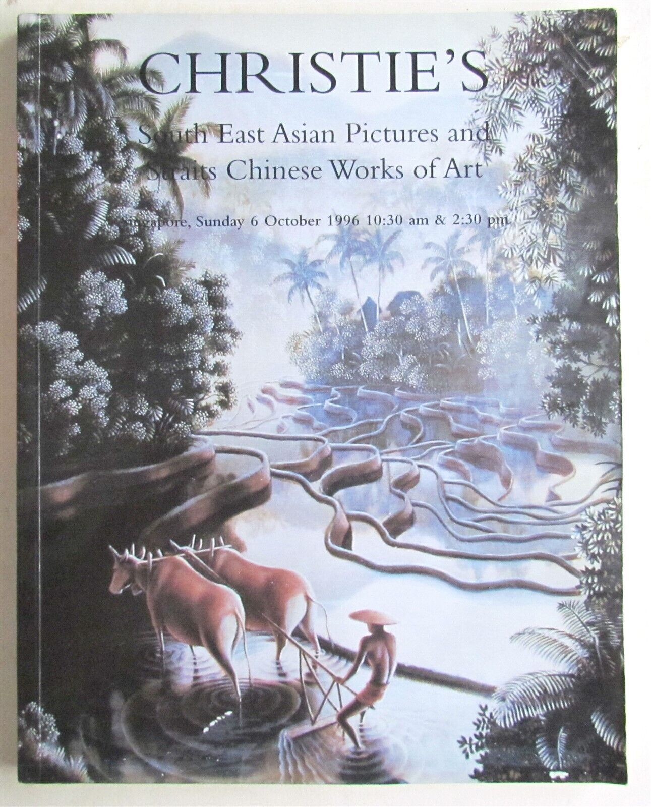 CHINESE WORKS of ART & SOUTH ASIAN PICTURES CHRISTIE'S 1996 AUCTION CATALOG