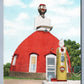 MAMMY'S CUPBOARD NATCHEZ MS VINTAGE POSTCARD GAS STATION PUMP BLACK AMERICANA