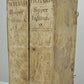 1671 LAW BOOKS 2 FOLIO VOLUMES Institutionum Imperatoris antique VELLUM BOUND