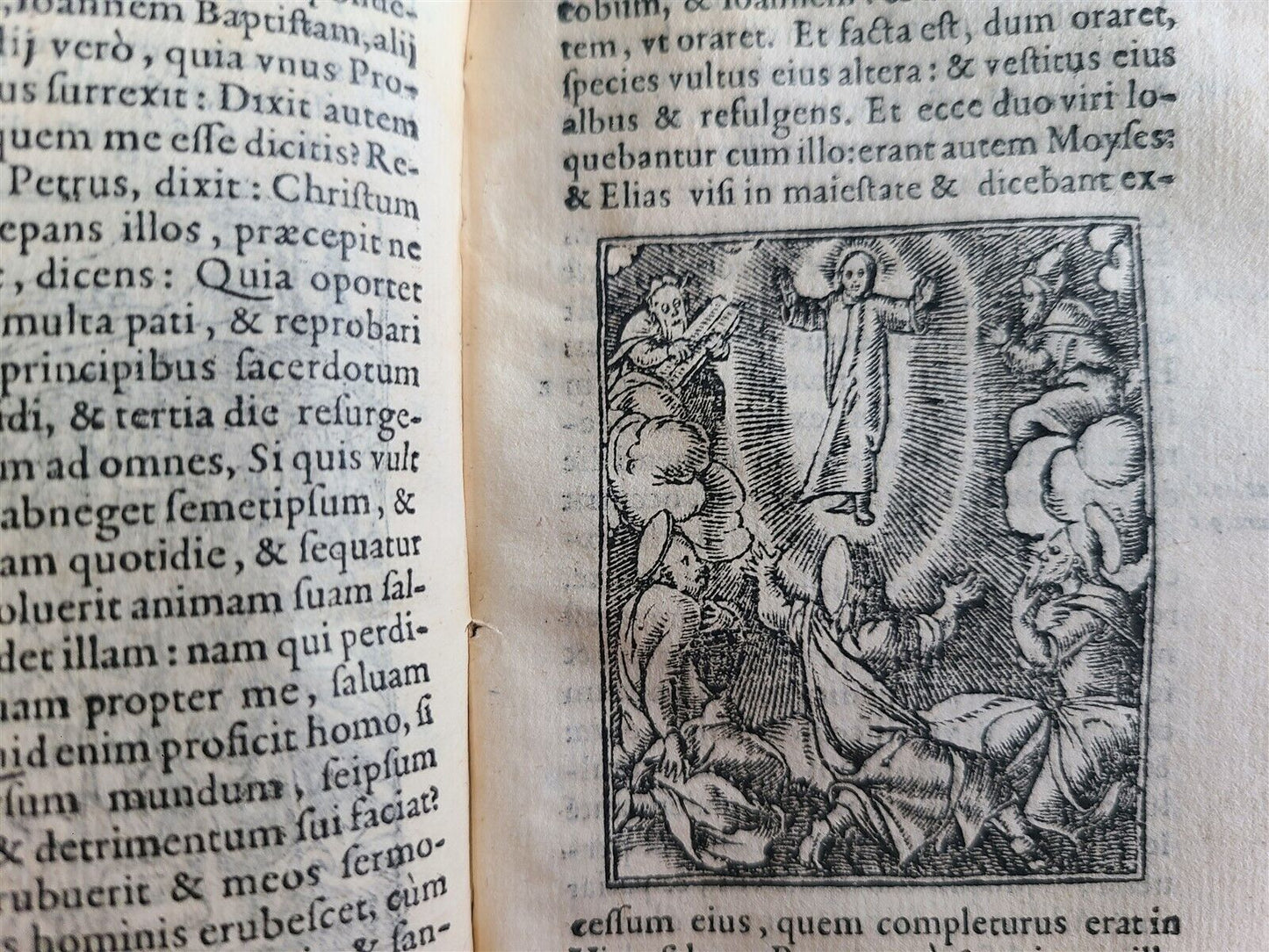 1570 BIBLE in LATIN ILLUSTRATED antique 16th CENTURY NEW TESTAMENT rare edition