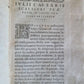 1581 POETRY BASED on ARISTOTLE'S & SENECA EXAMPLES antique vellum 16th century