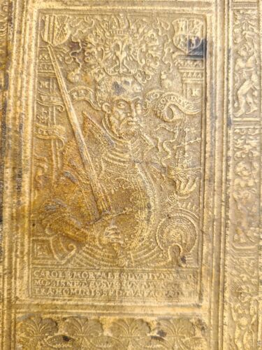 1588 HEBREW LEXICON antique Liber Radicum seu Lexicon Ebraicum 16c PIGSKIN FOLIO